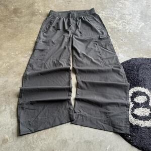 Y2K Baggy Wide Leg Gray Trackpants